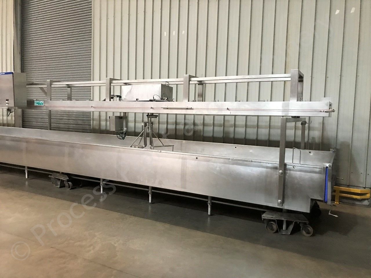 Used 8,500 Ltr GEA Damrow Stainless Steel Cheese/Curd Draining Table